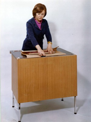 Pakkauspöydän esittelyä 1970 ...
