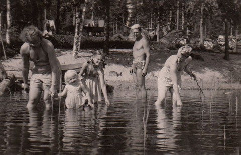 Kesän riemua 1950-kuvulla